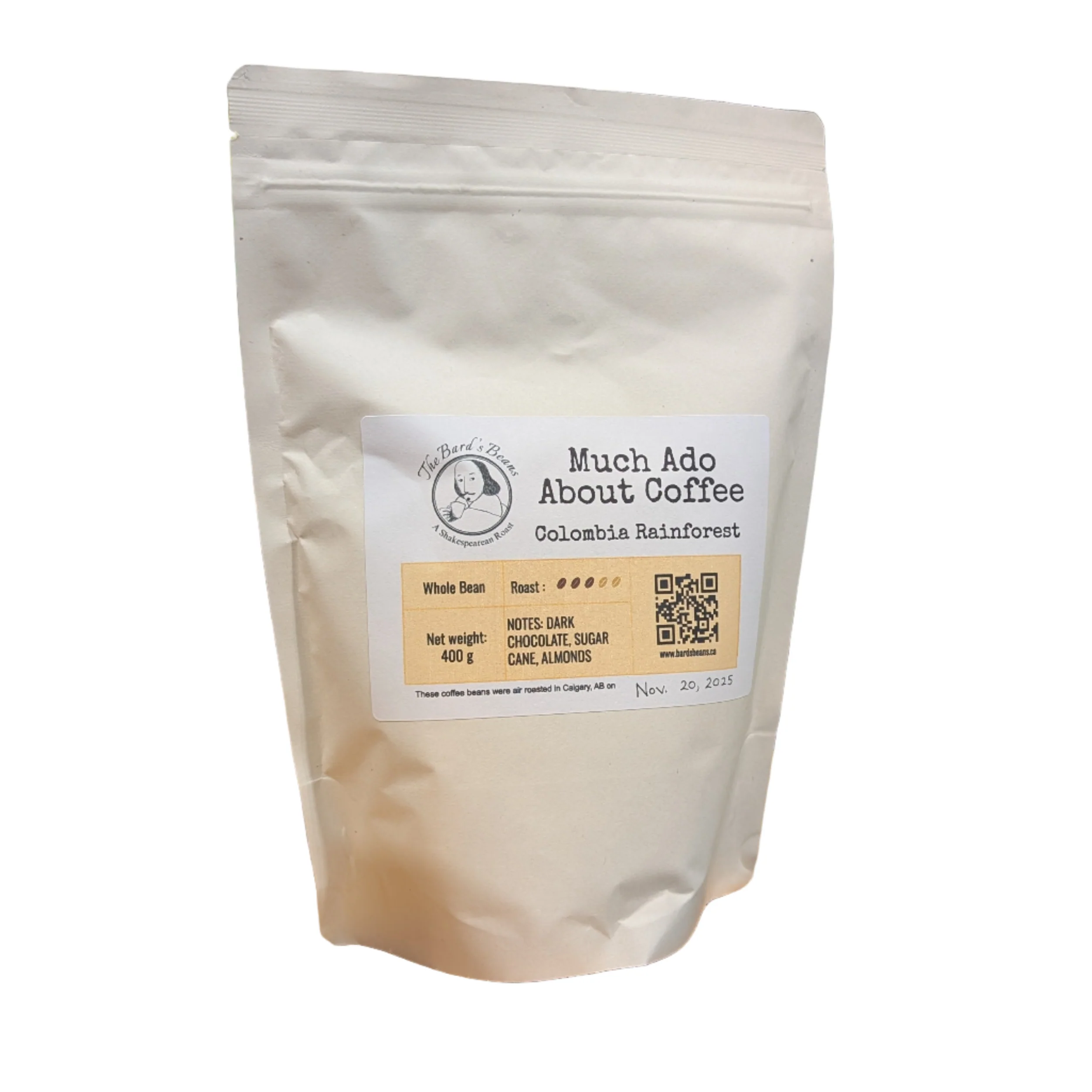 The Bard's Beans - Colombia - Much Ado About Coffee Beans