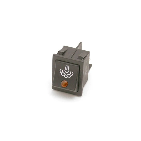 Black on/Off Steam Switch With Orange Light and Steam Symbol (OEM)