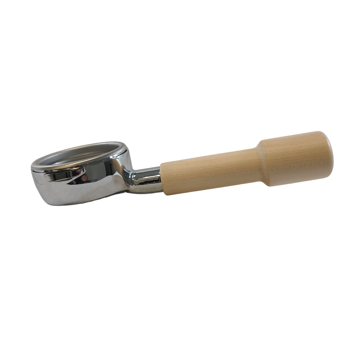Bottomless Portafilter With Wood Handle (5.7mm) - Image 3