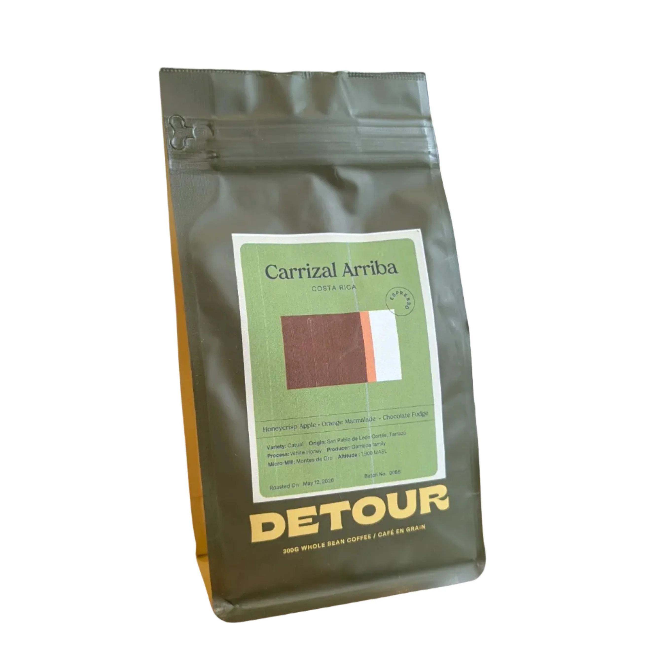 (DISCOUNT) Detour - Costa Rica Carrizal Arriba Espresso Coffee Beans