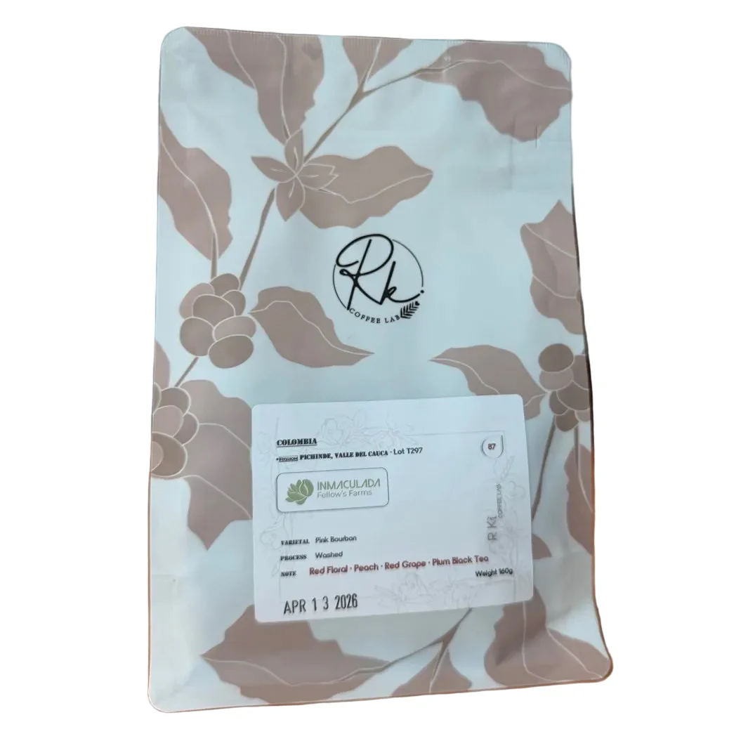(DISCOUNT) R Ki Coffee Lab - Colombia - Inmaculada Fellows Farms Pink Bourbon Washed Lot T297 Coffee Beans