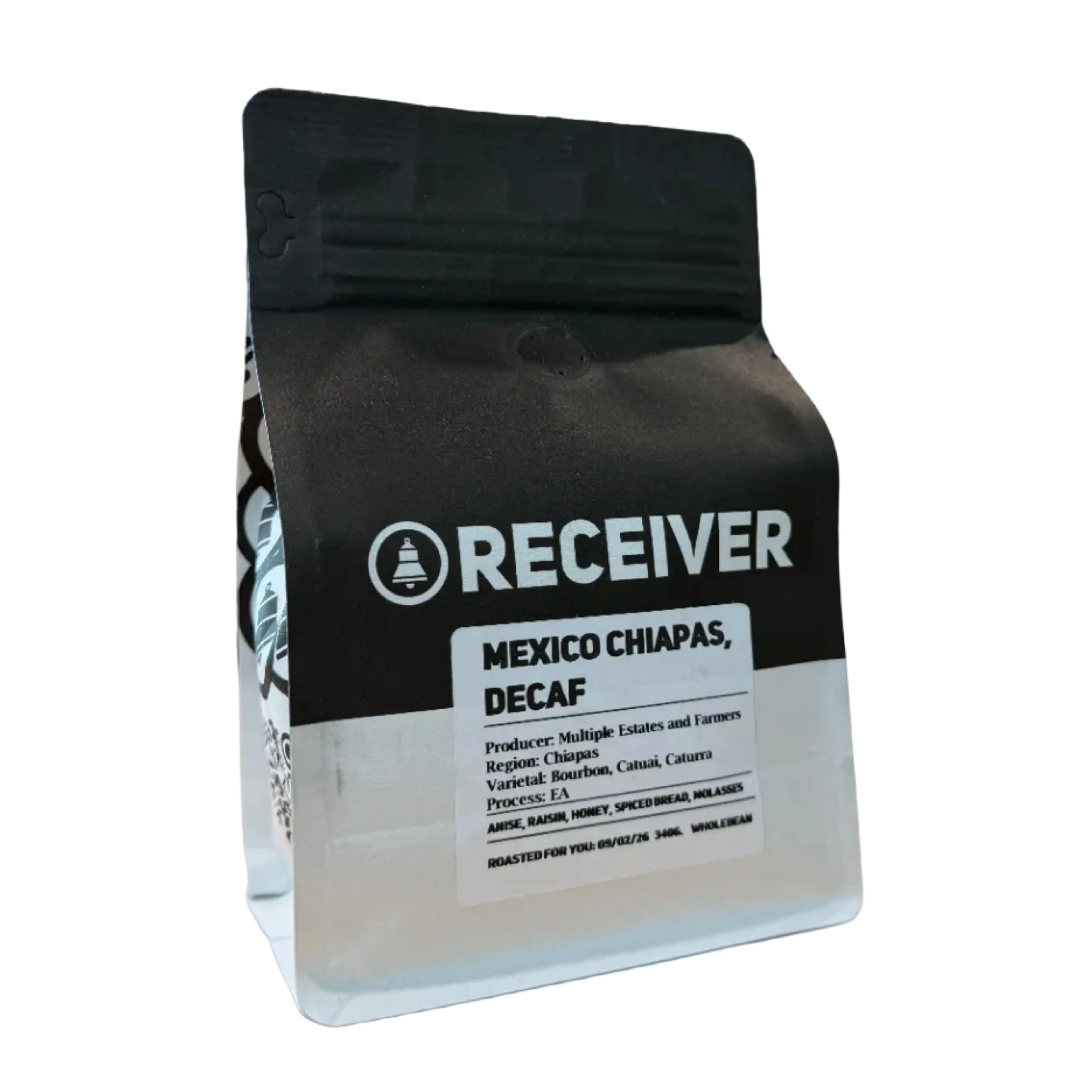 (DISCOUNT) Receiver - Mexico - Chiapas Decaf Coffee Beans