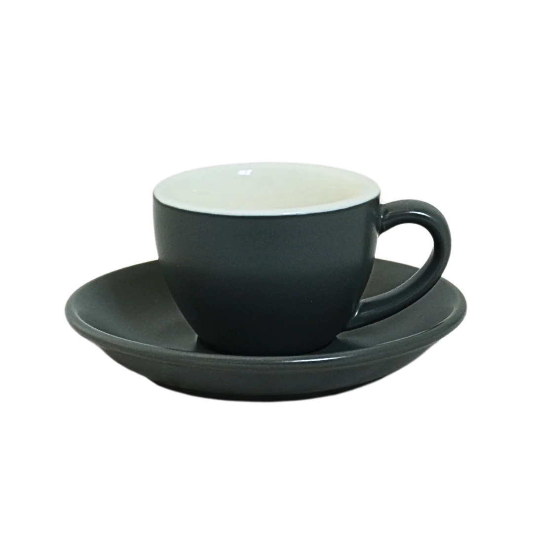 Espresso Cup & Saucer (80ml, 2.7oz) - Image 4