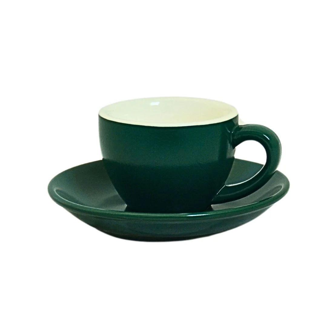 Espresso Cup & Saucer (80ml, 2.7oz) - Image 9