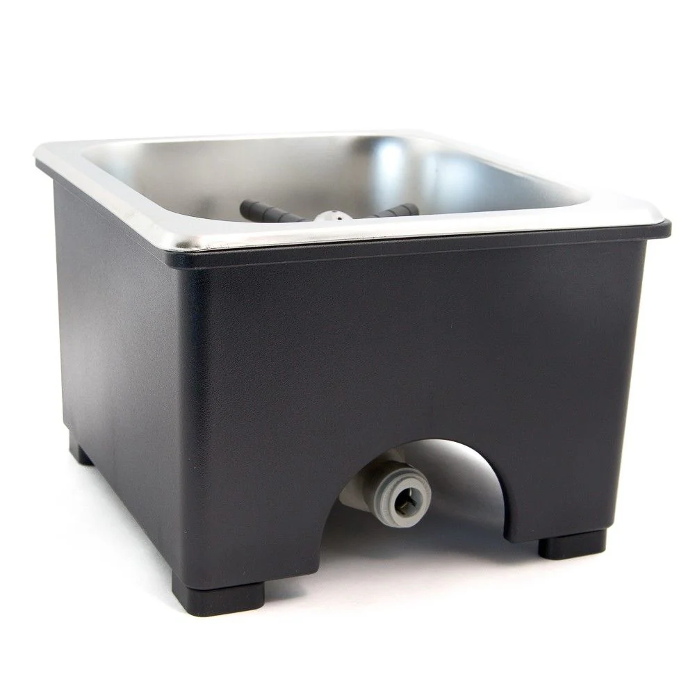 Espresso Parts Counter Top Rinser 6"x6"x2" Pan Size - Image 3