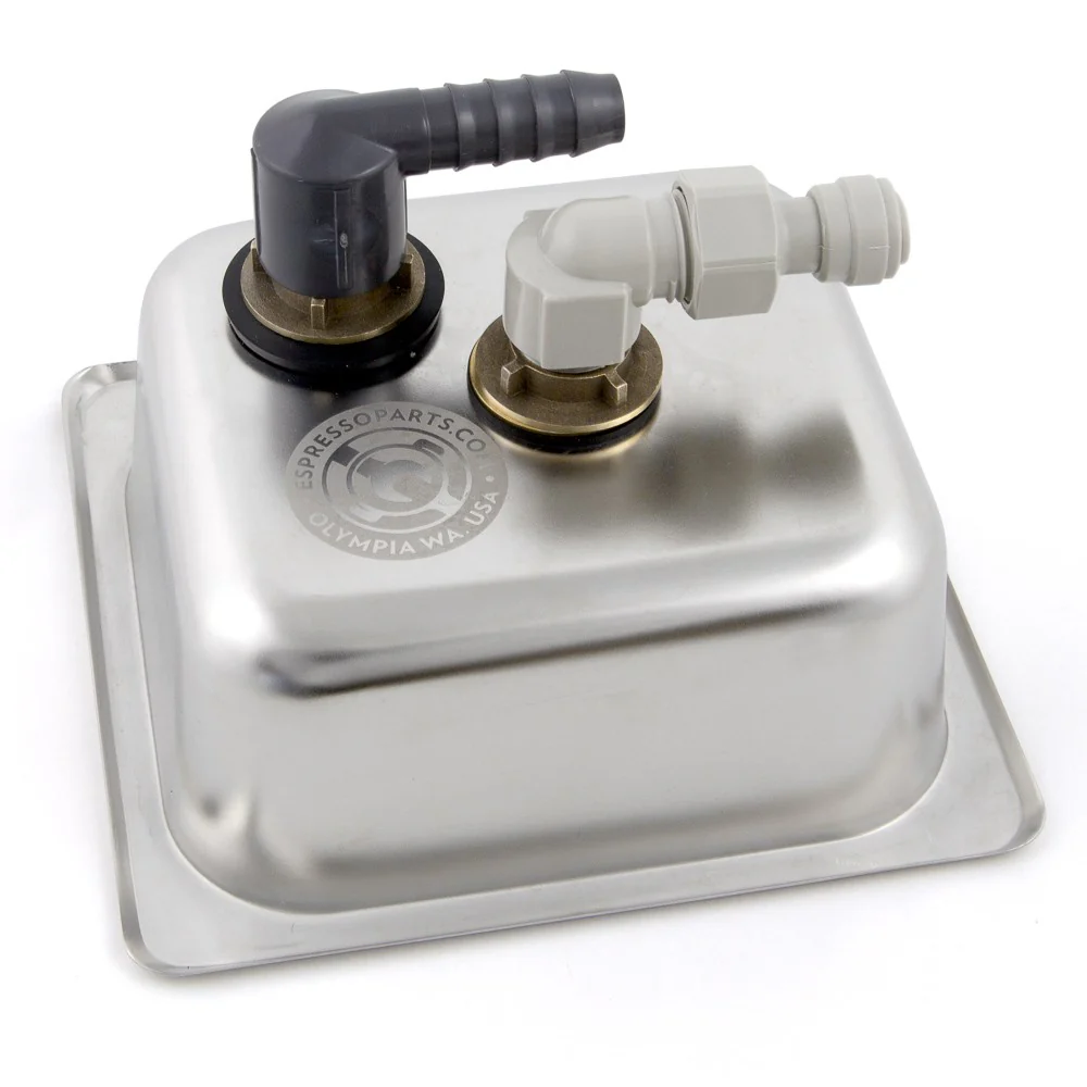 Espresso Parts Counter Top Rinser 6"x6"x2" Pan Size - Image 4