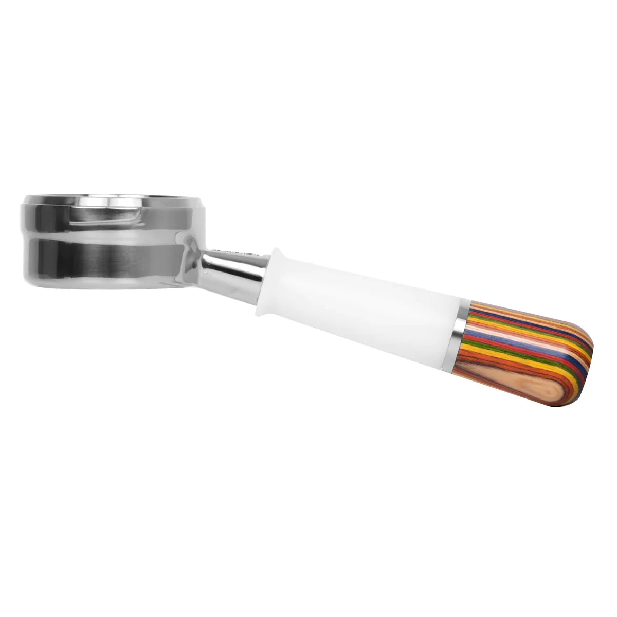 Pesado Stainless Steel Bottomless Hybrid Portafilter (5.0mm) - Image 12