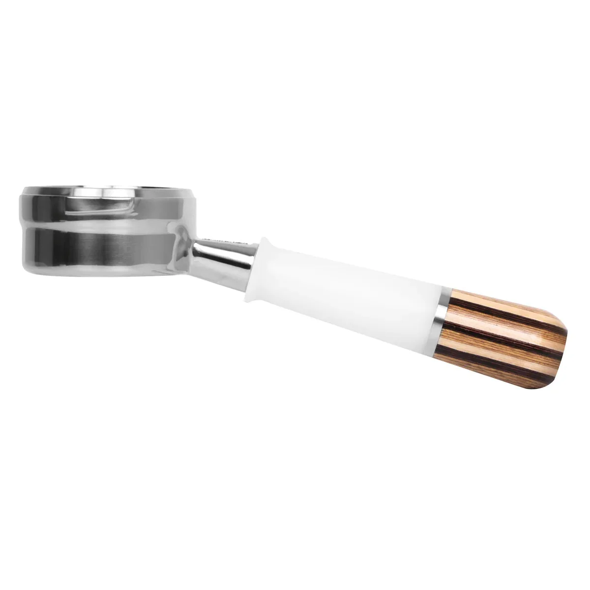 Pesado Stainless Steel Bottomless Hybrid Portafilter (5.0mm) - Image 13